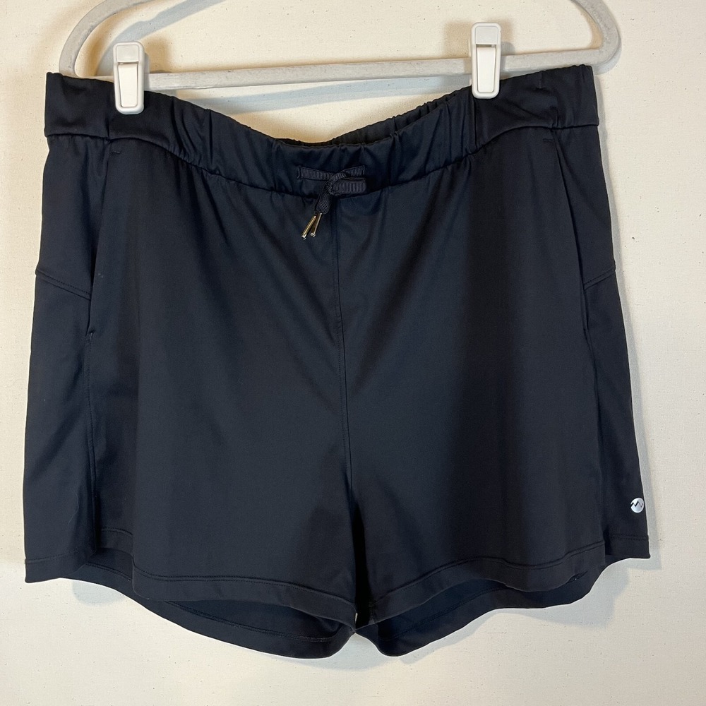 Willit‎ Women's Black Yoga Hiking Active Running Unlined Shorts Size XXL